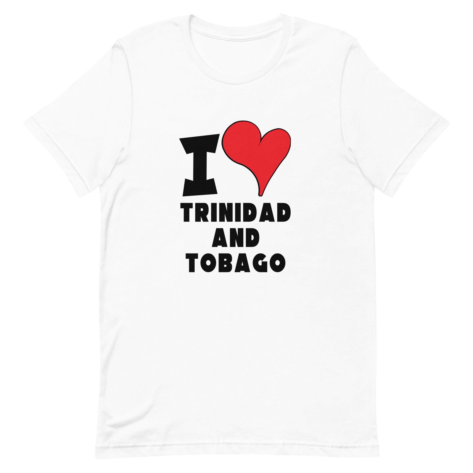 Unisex t-shirt - I Love Trinidad and Tobago Red