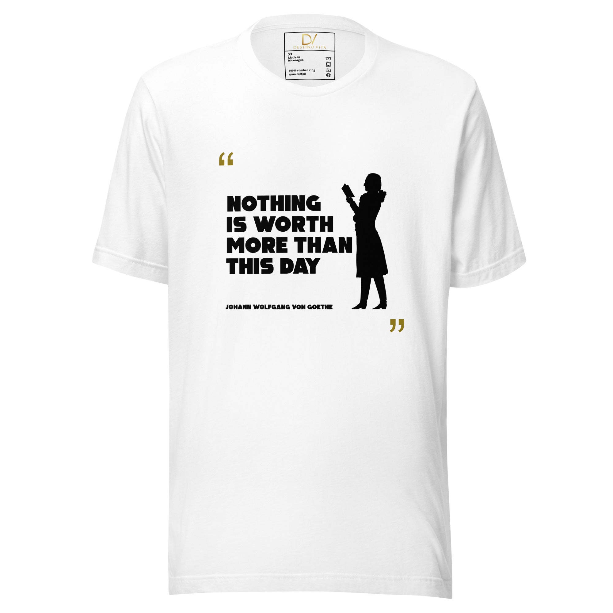 Unisex t-shirt - Goethe quotes