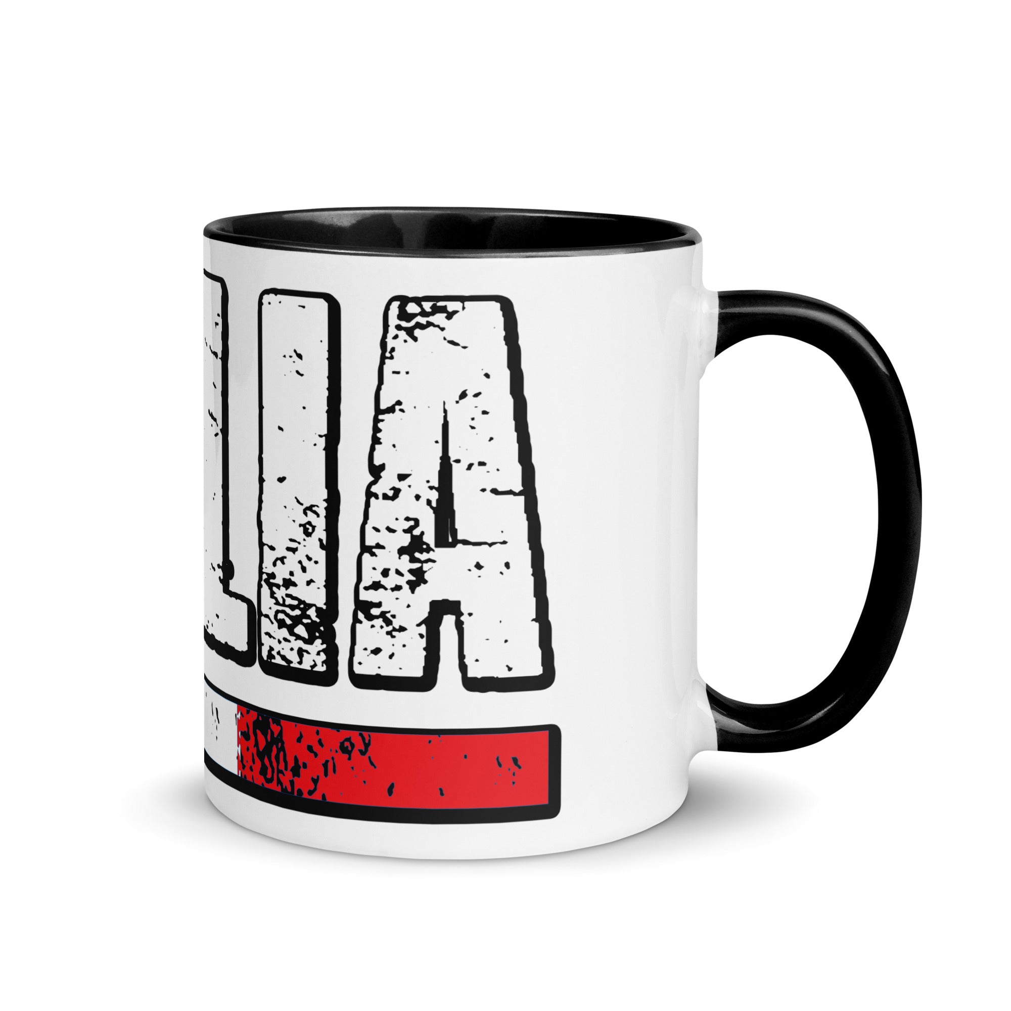"ITALIA" mug with a colorful interior