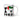 White glossy mug - I Love Dubai Flag