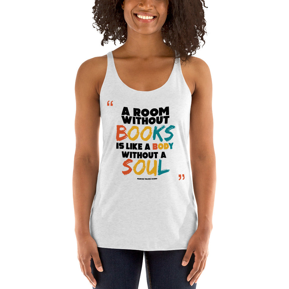 Women's Racerback Tank - Marcus Tullius Cicero quotes